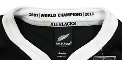 ALL BLACKS NEW ZEALAND RUGBY SHIRT L 