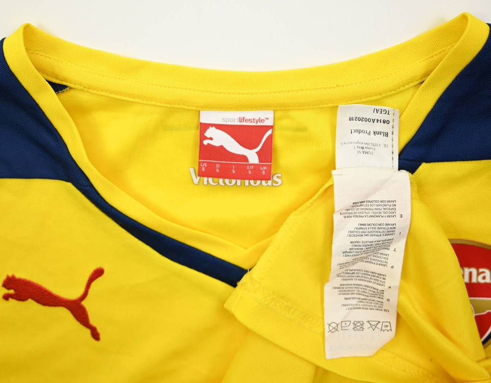 2014-15 ARSENAL LONDON SHIRT S