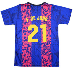 2021-22 FC BARCELONA *F. DE JONG* SHIRT M. BOYS