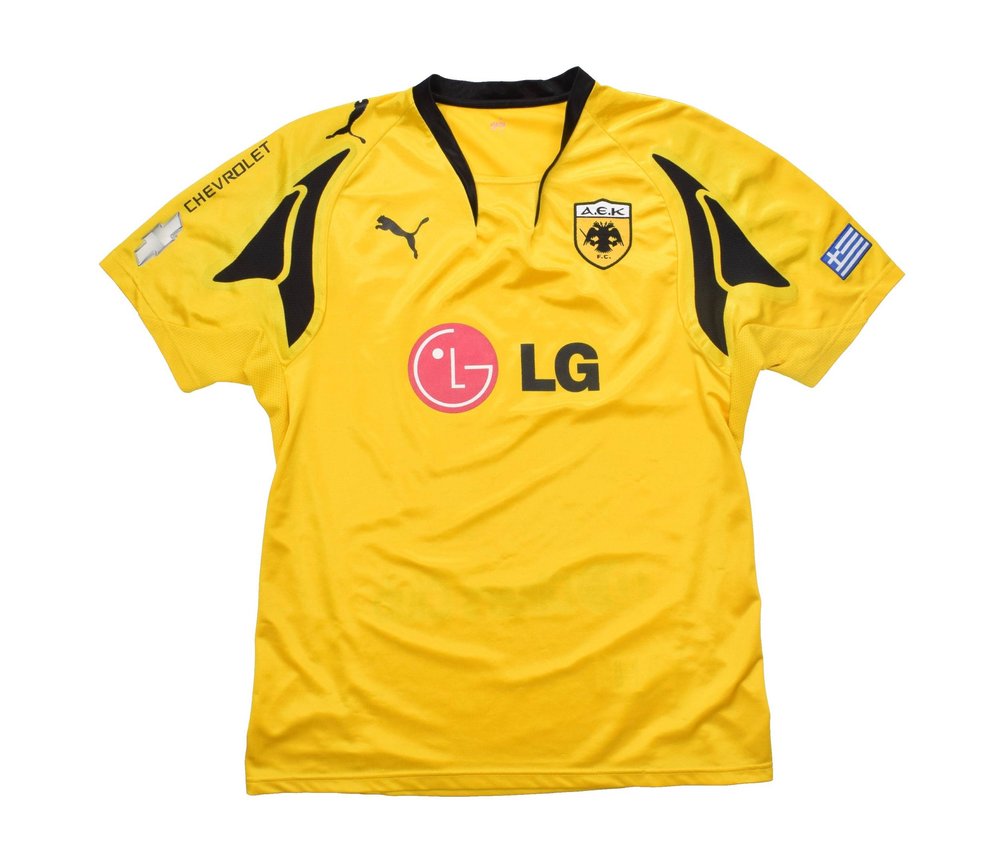 2007-08 AEK ATHENS SHIRT L