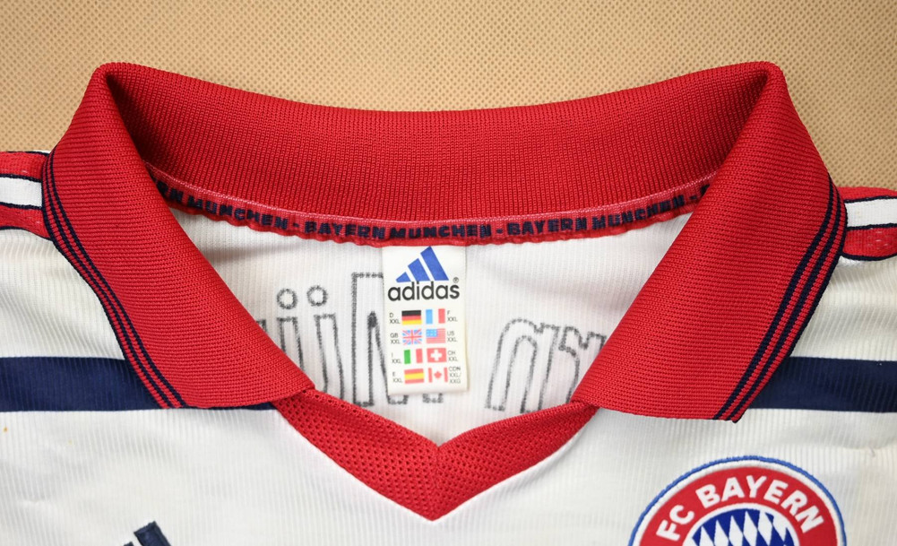 1998-00 BAYERN MUNCHEN SHIRT XXL