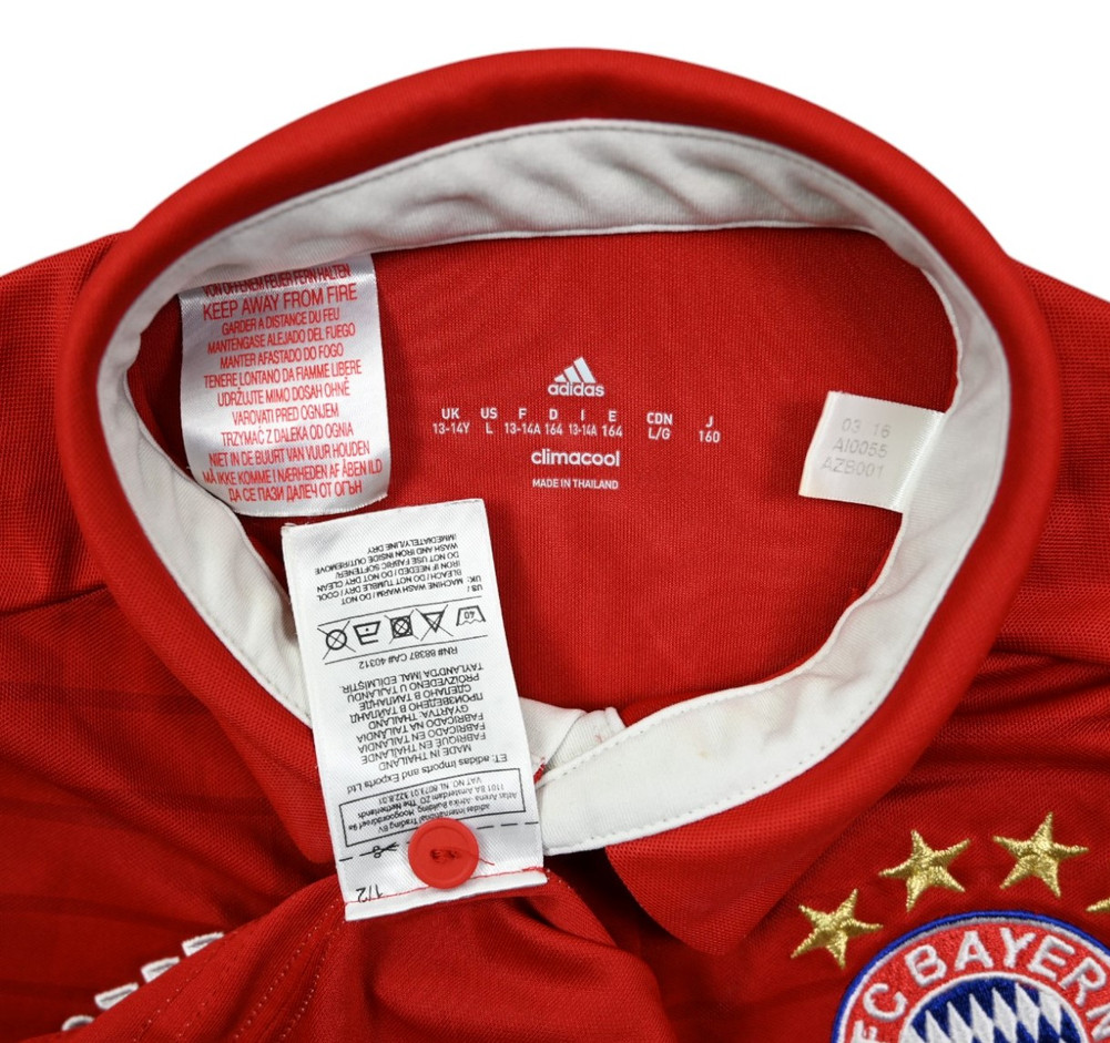 2016-17 BAYERN MUNCHEN SHIRT L. BOYS