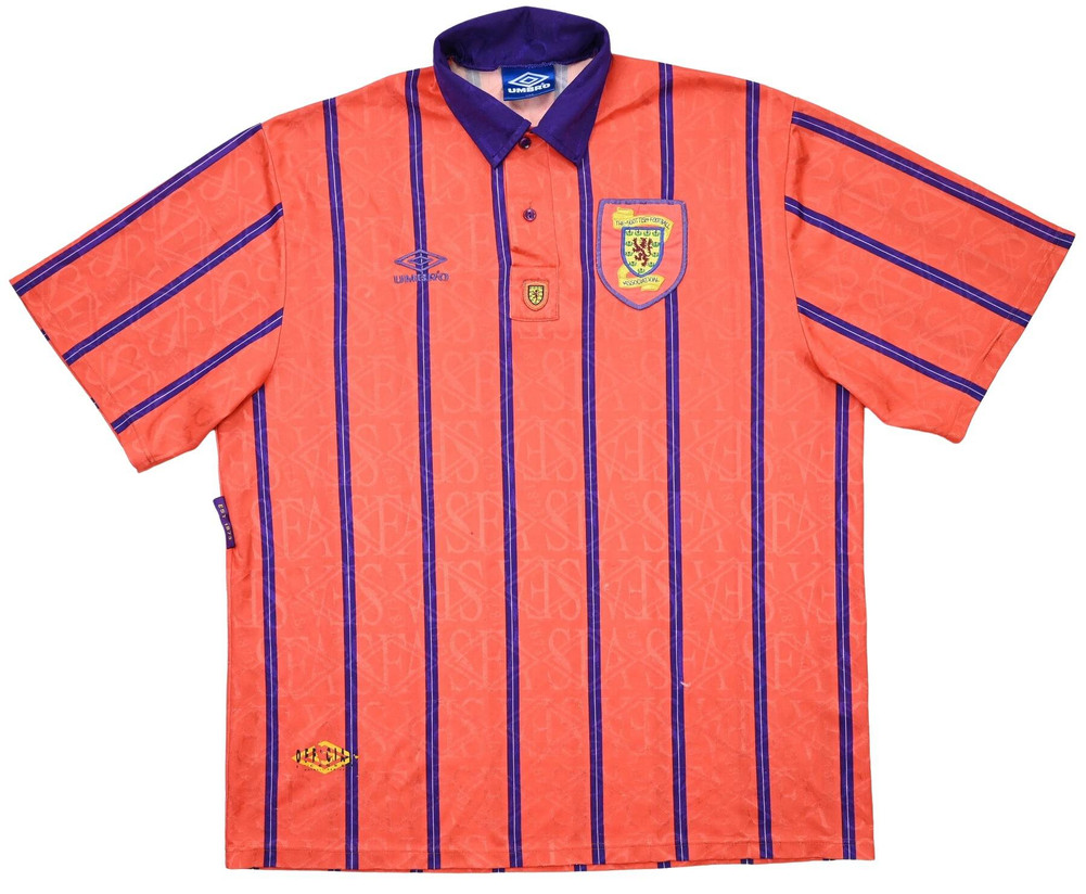 1993-95 SCOTLAND KOSZULKA XXL