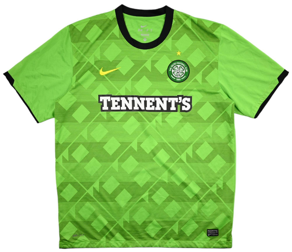 2010-11 CELTIC GLASGOW SHIRT XL