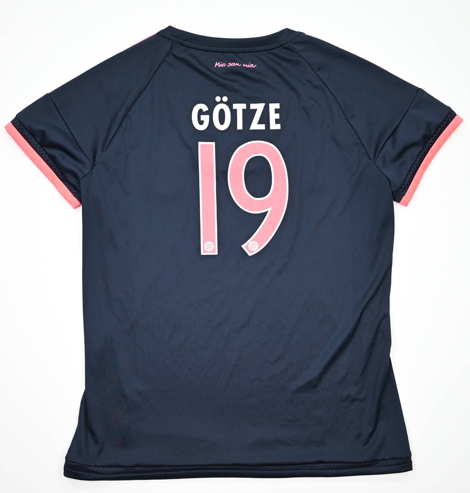 2015-16 BAYERN MUNCHEN *GOTZE* WOMEN SHIRT L