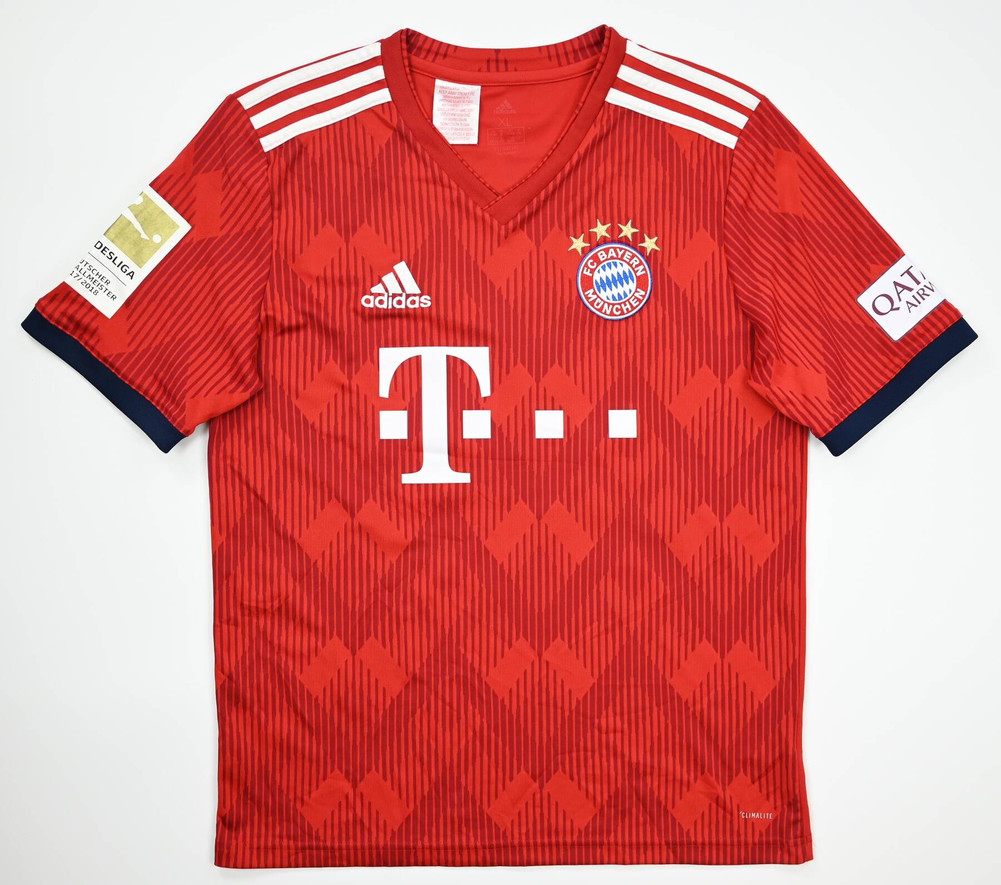 2018-19 BAYERN MUNCHEN *TOLISSO* SHIRT XL. BOYS