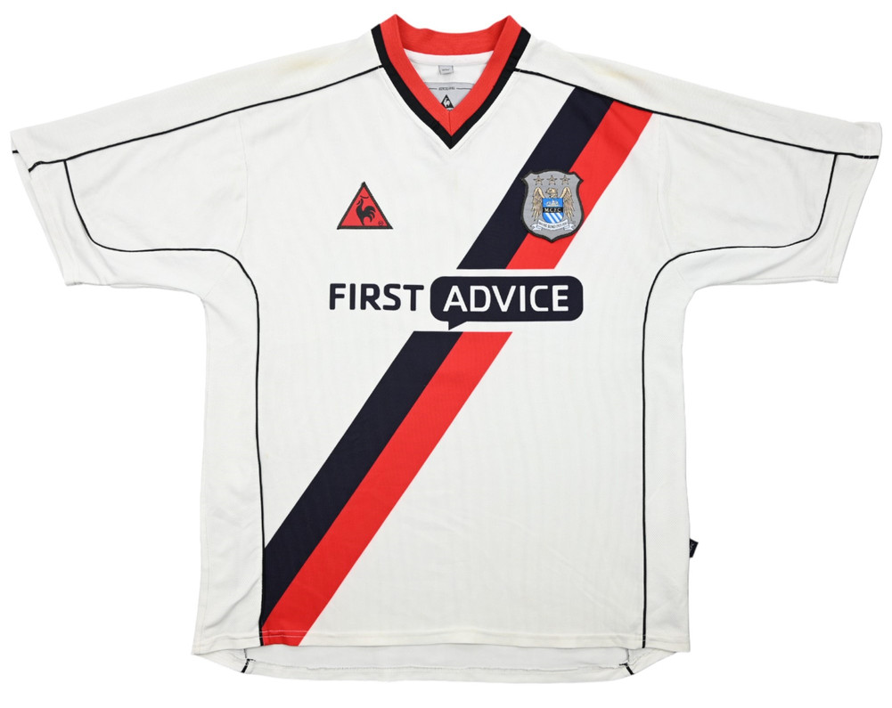 2002-03 MANCHESTER CITY *BENARBIA* SHIRT M