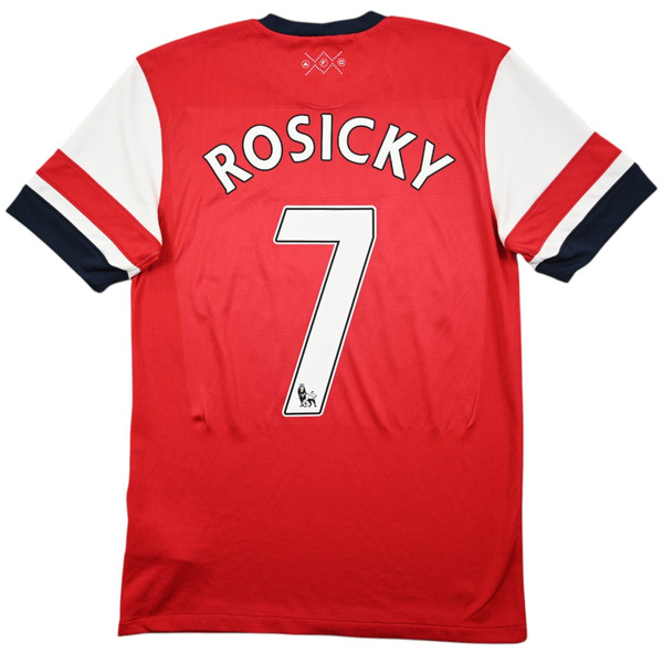 2012-14 ARSENAL *ROSICKY* SHIRT S