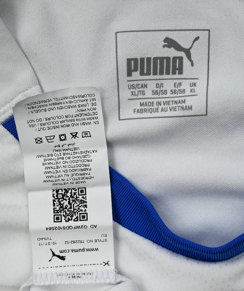 2018-19 ITALY SHIRT XL