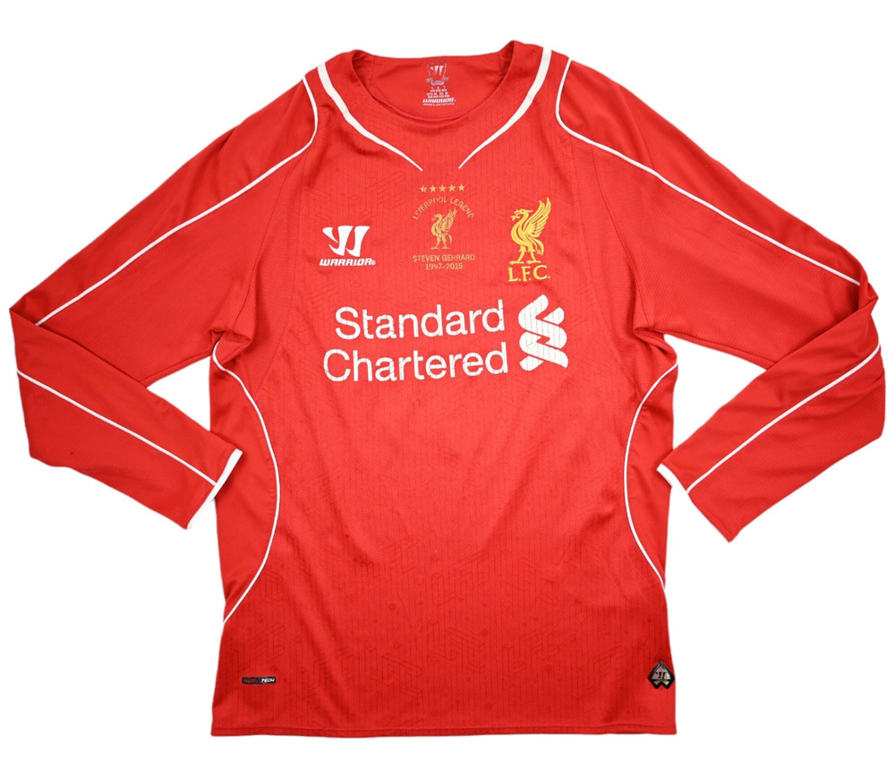 2014-15 LIVERPOOL *GERRARD* SHIRT S