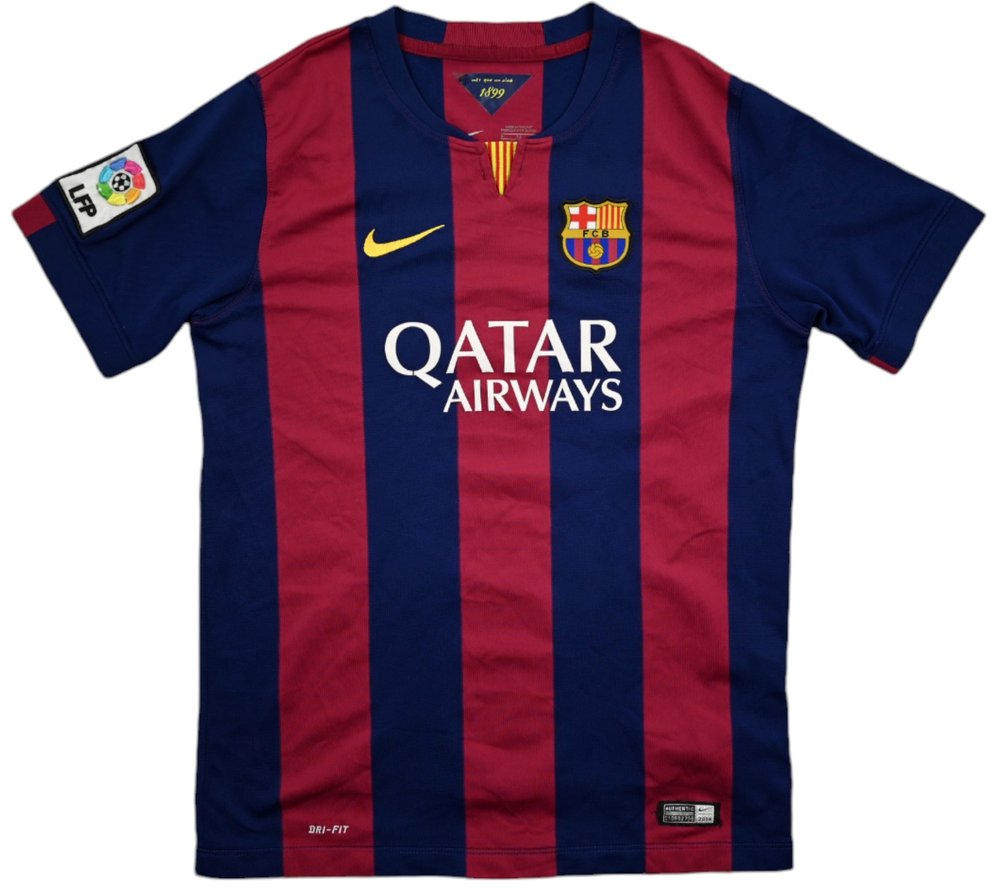 2014-15 FC BARCELONA SHIRT XL. BOYS