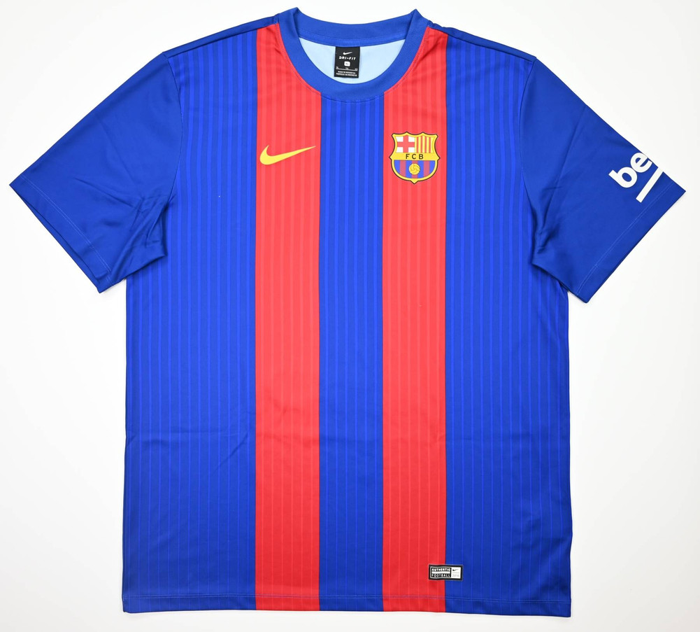 2016-17 FC BARCELONA SHIRT XL