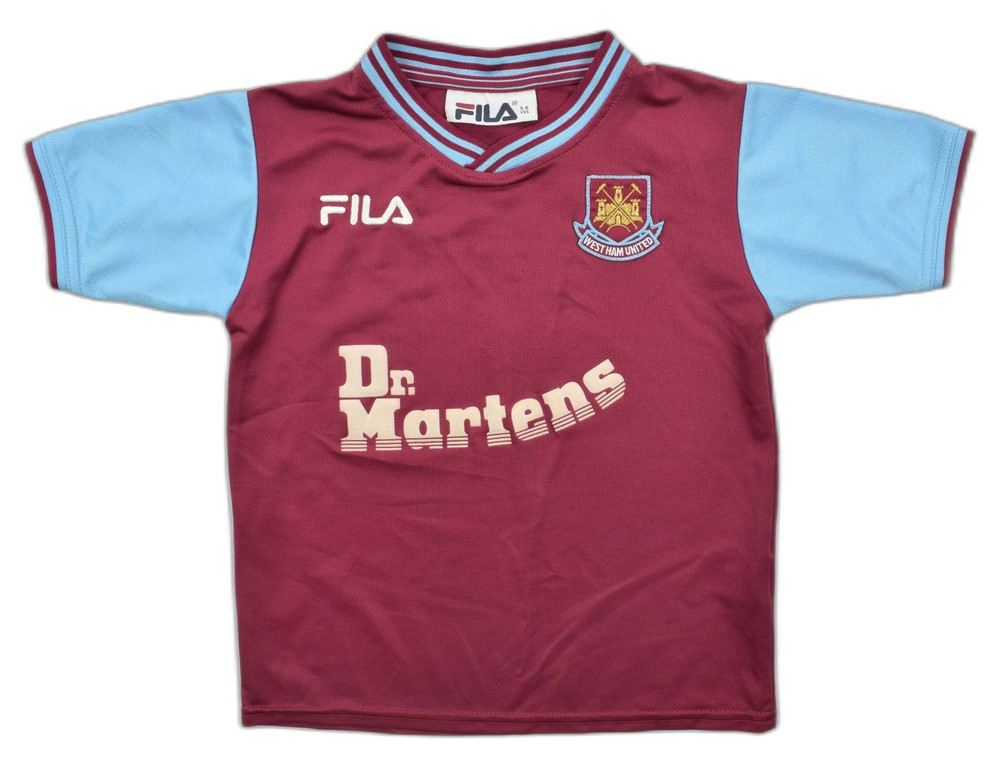 2001-02 WEST HAM UNITED KOSZULKA 5-6 YRS