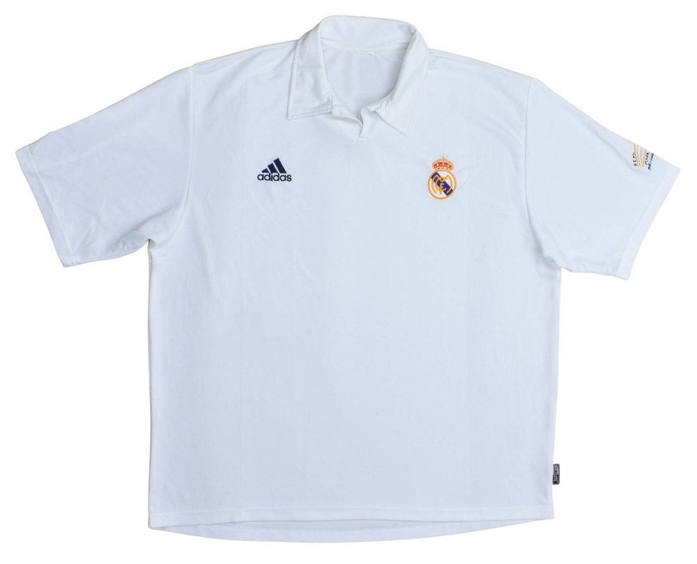 2001-02 REAL MADRID SHIRT XXL