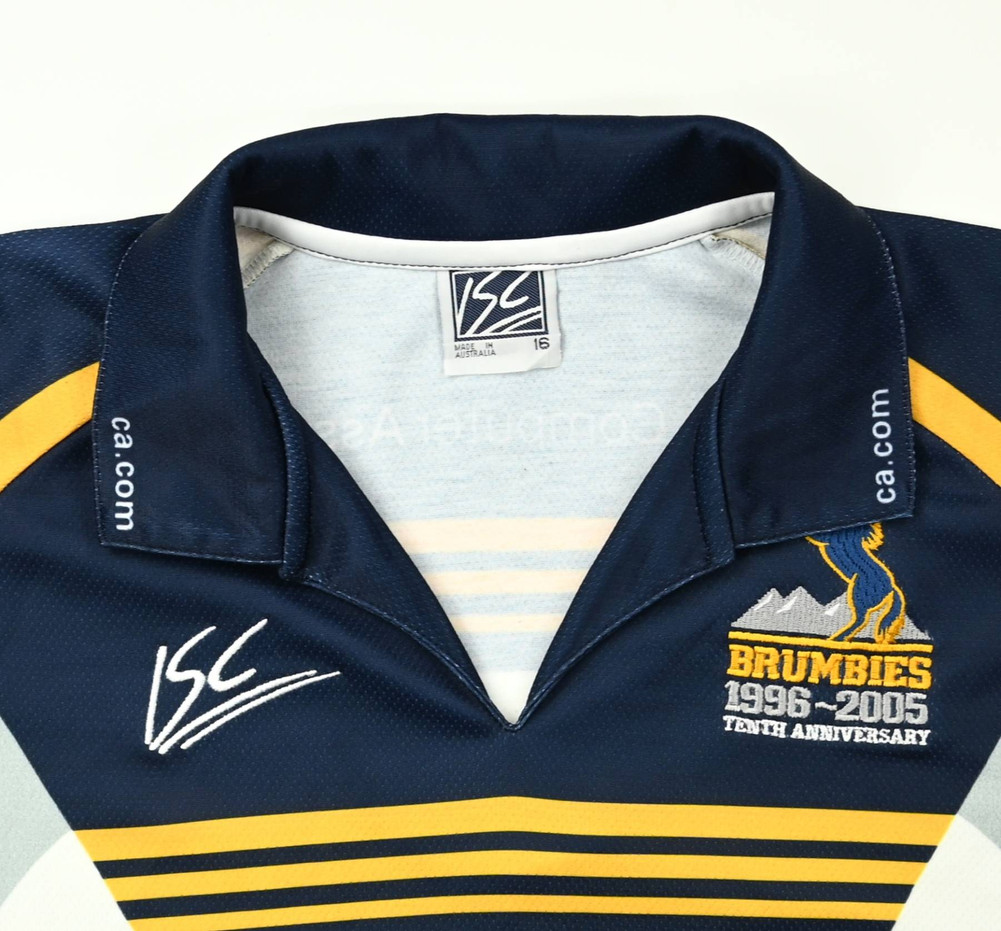 BRUMBIES RUGBY CANTERBURY WOMENS SHIRT M