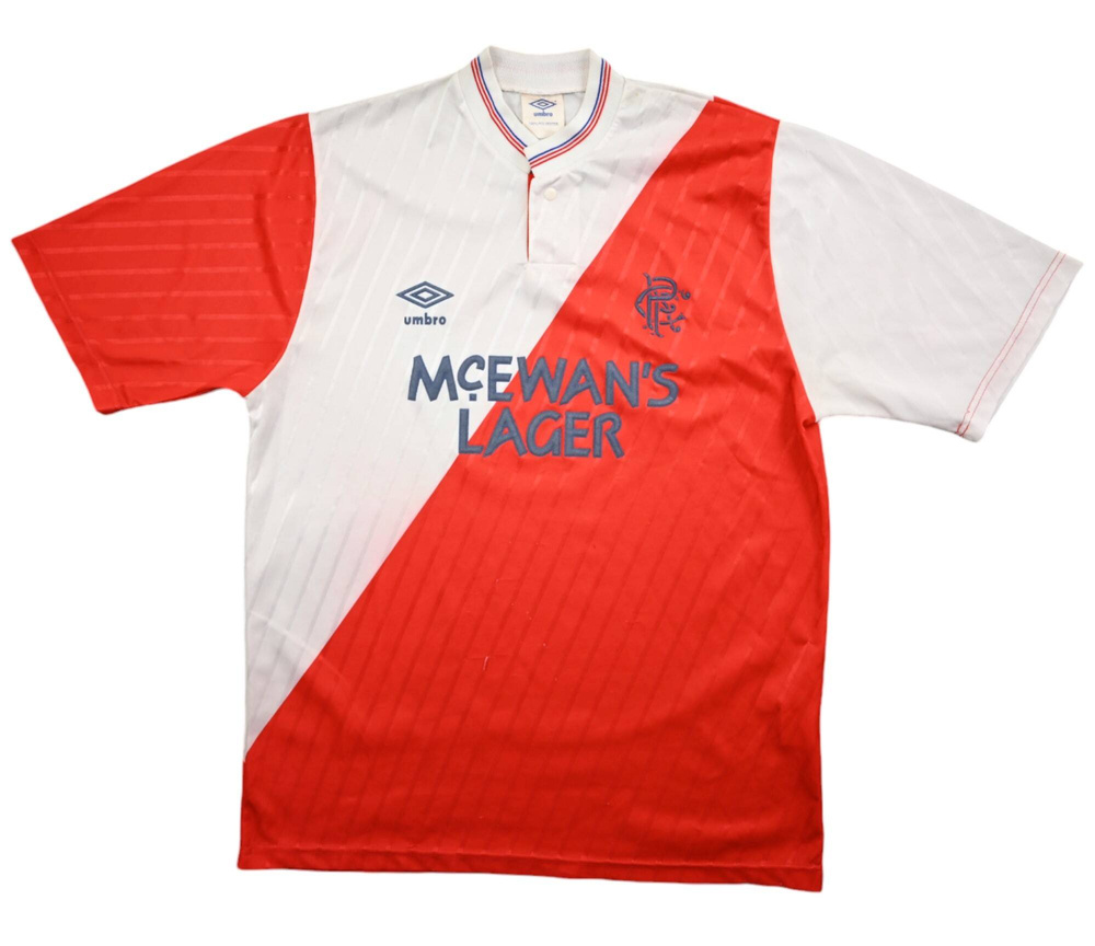 1987-90 GLASGOW RANGERS SHIRT M