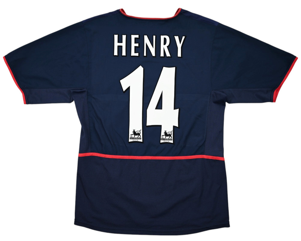 2002-04 ARSENAL *HENRY* SHIRT S