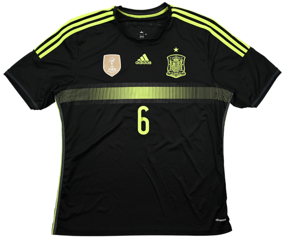 2013-15 SPAIN *A.INIESTA* SHIRT XXL