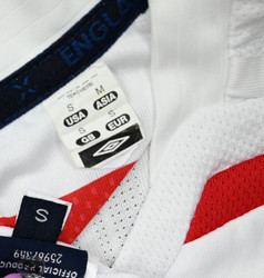 2007-09 ENGLAND SHIRT S