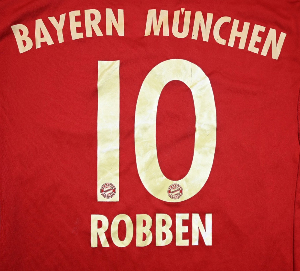2011-13 BAYERN MUNCHEN *ROBBEN* KOSZULKA L. BOYS
