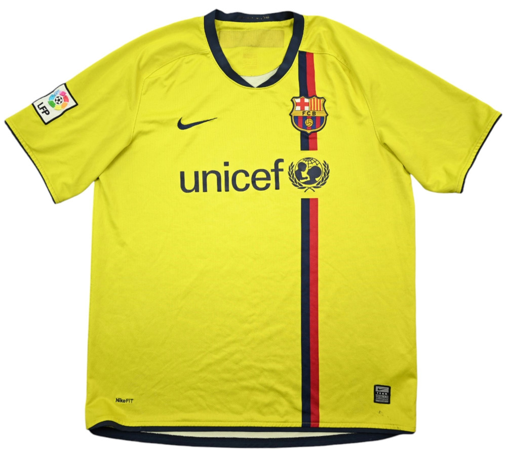 2008-10 FC BARCELONA SHIRT L