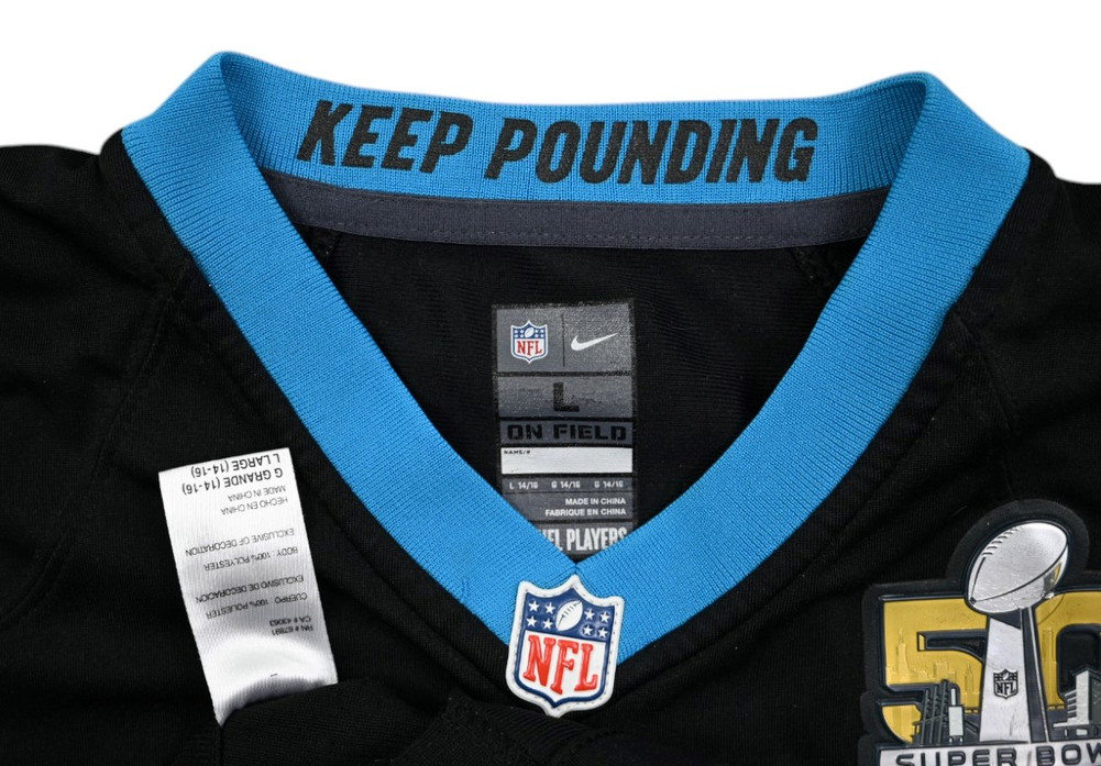 CAROLINA PANTHERS *NEWTON* NFL KOSZULKA L. BOYS 