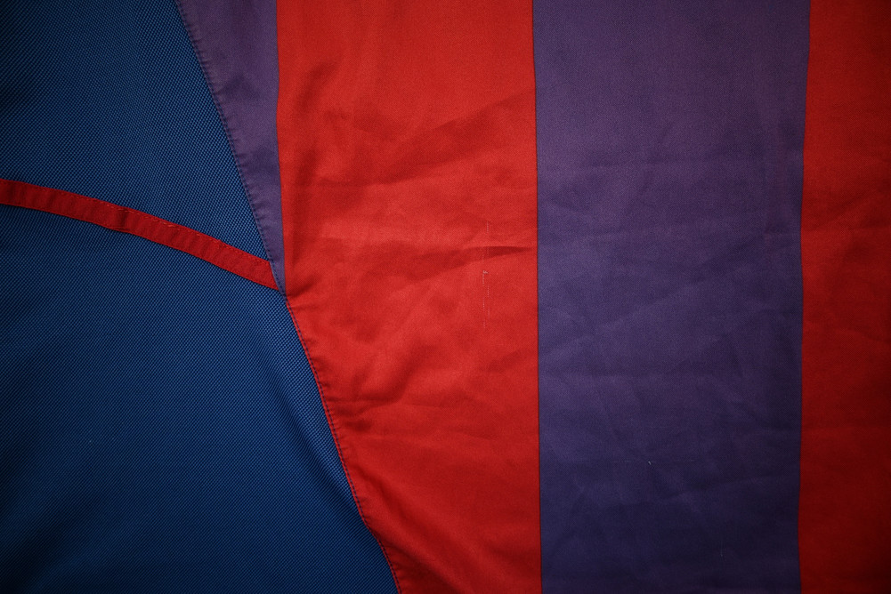 2002-03 BARCELONA *PUYOL* SHIRT L