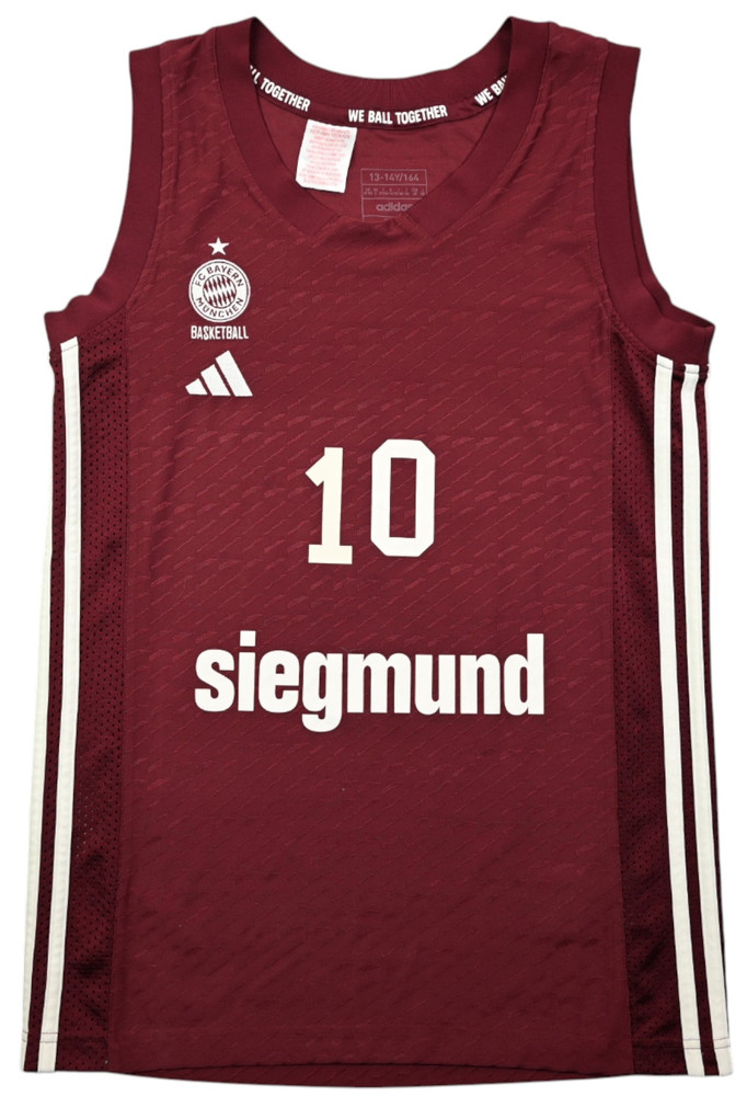 BAYERN MUNCHEN *BOLMARO* BASKETBALL SHIRT L. BOYS
