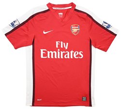 2008-10 ARSENAL LONDON *NASRI* SHIRT S