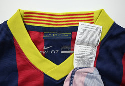 2013-14 FC BARCELONA *MESSI* SHIRT S
