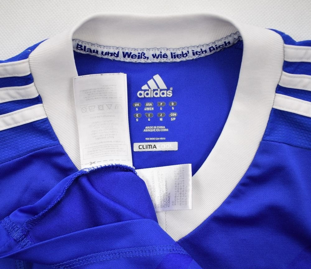 2012-14 SCHALKE 04 LONGSLEEVE SHIRT S