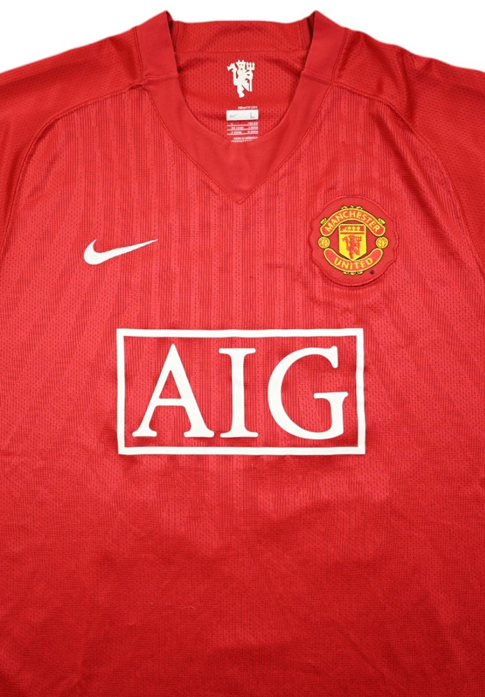 2007-09 MANCHESTER UNITED *TEVEZ* KOSZULKA L