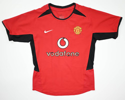 2002-04 MANCHESTER UNITED *GIGGS* SHIRT S. BOYS