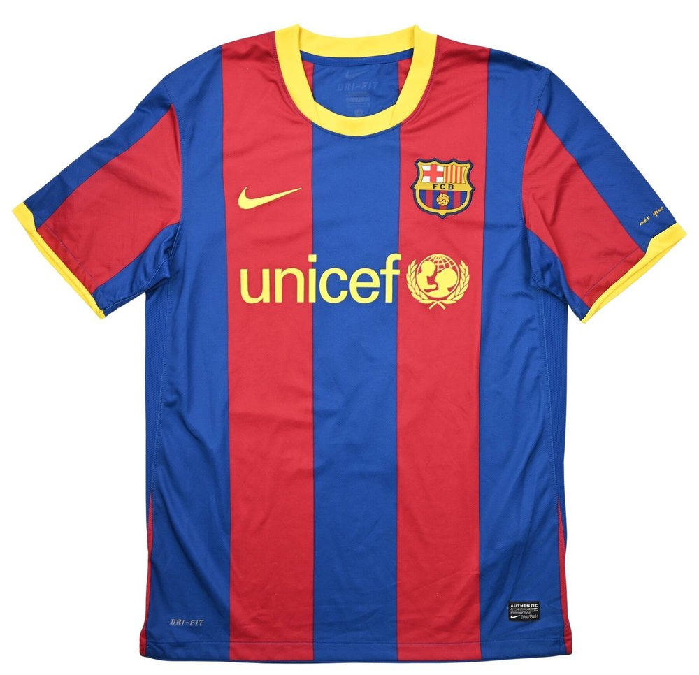 2010-11 FC BARCELONA *DAVID VILLA* SHIRT M