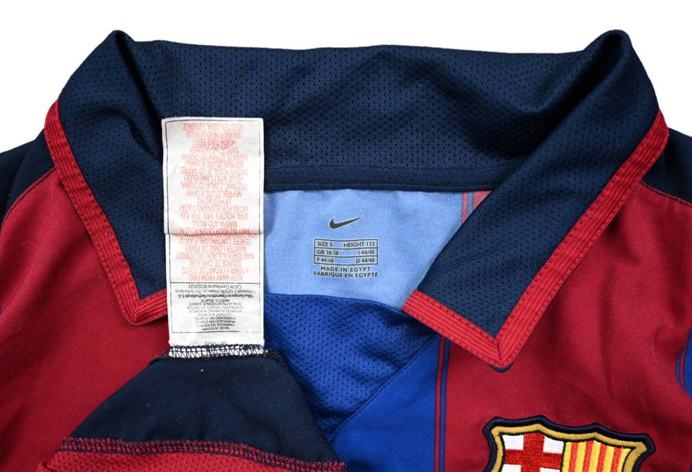 2003-04 FC BARCELONA SHIRT S