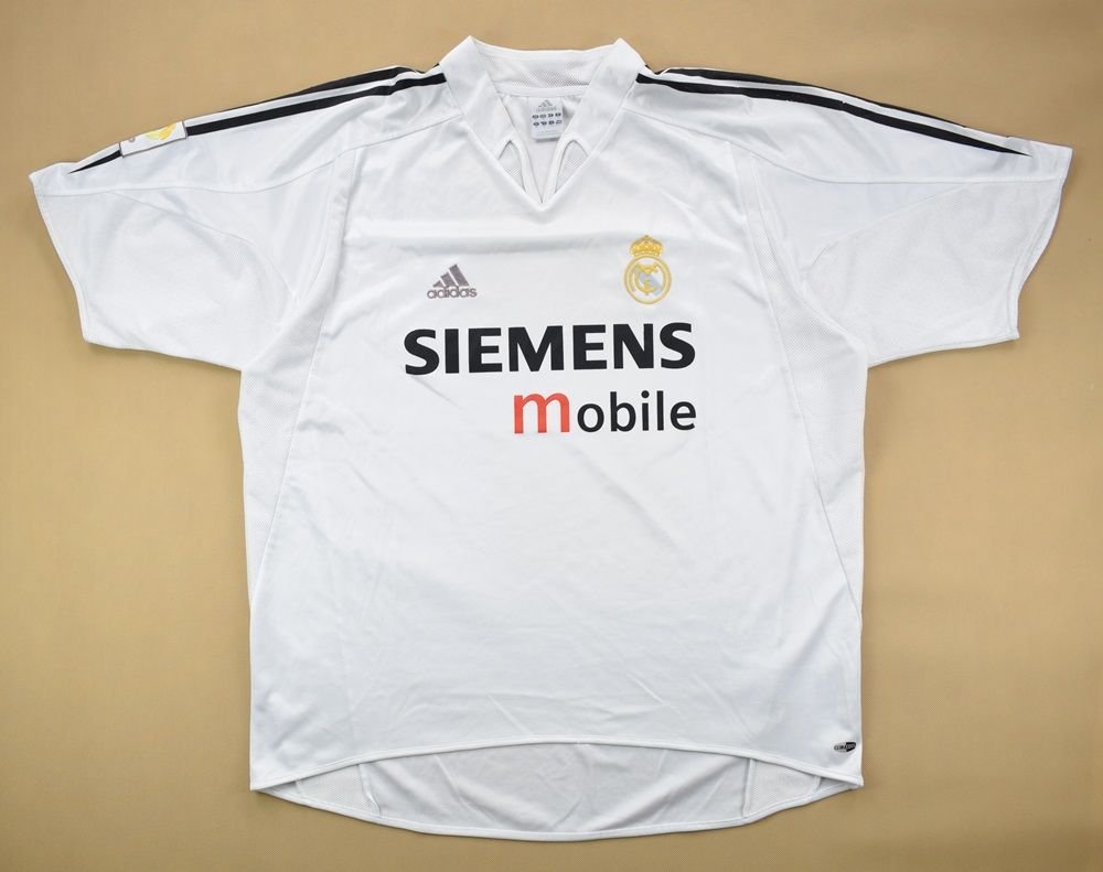 2004-05 REAL MADRID SHIRT XL