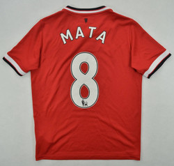 2014-15 MANCHESTER UNITED *MATA* SHIRT L. BOYS