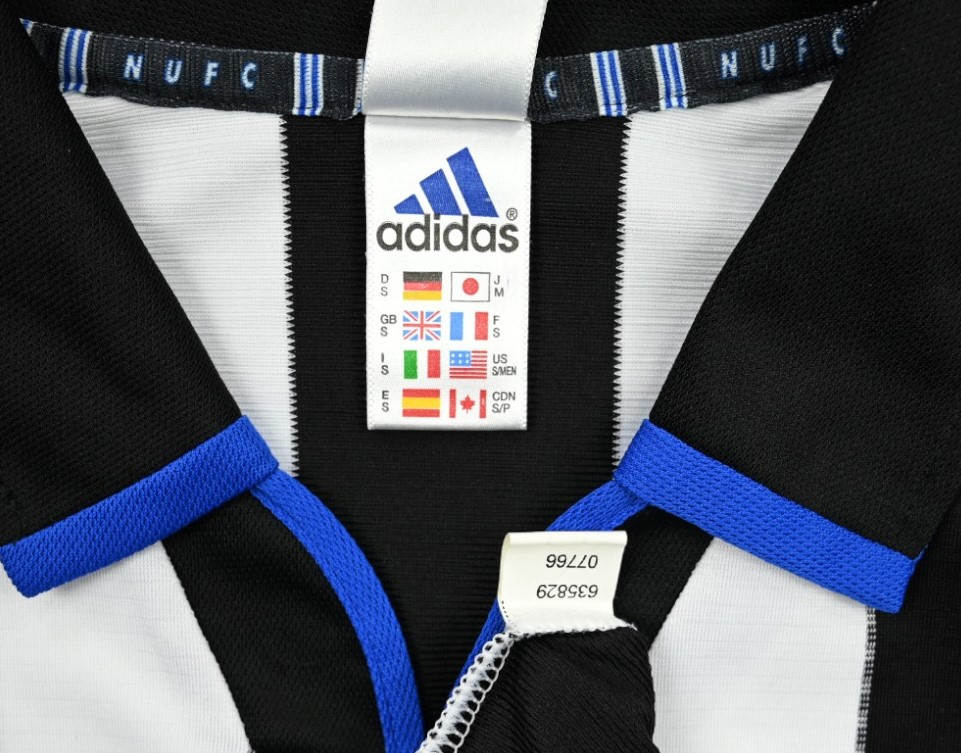 1999-00 NEWCASTLE UNITED SHIRT s