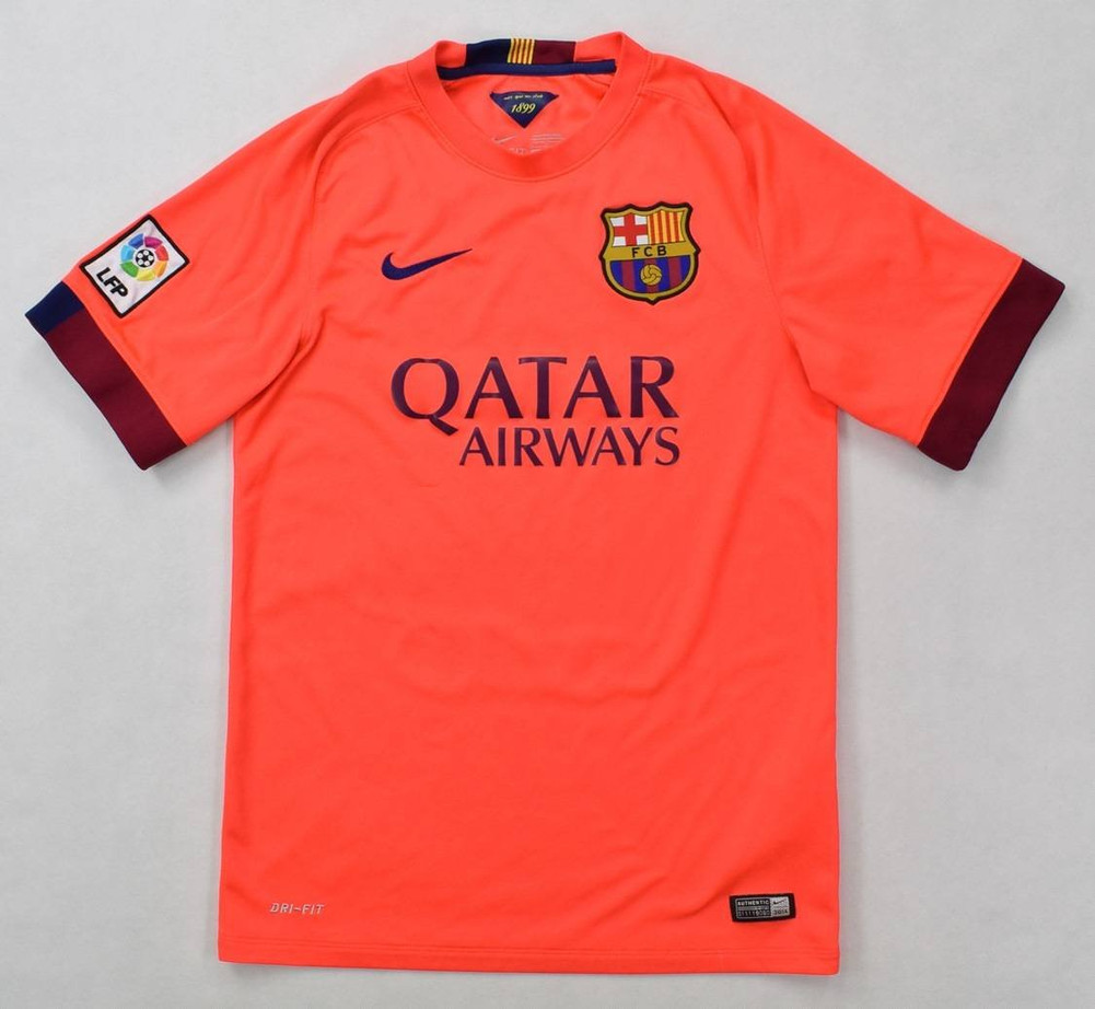 2014-15 FC BARCELONA *MESSI* SHIRT S