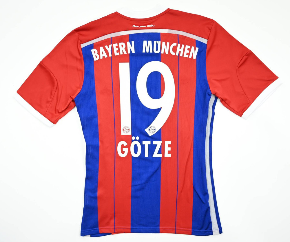 2014-15 BAYERN MUNCHEN *GOTZE* SHIRT S