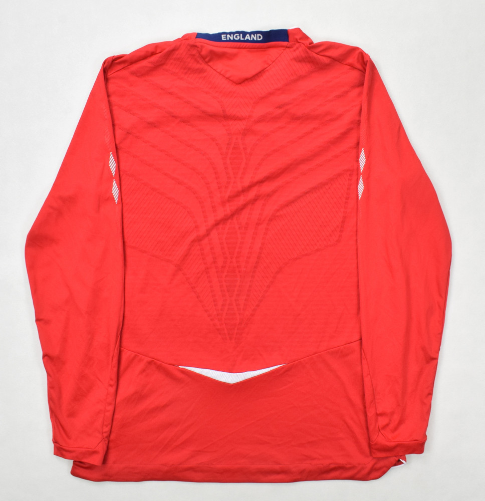 2008-10 ENGLAND LONGSLEEVE SHIRT L