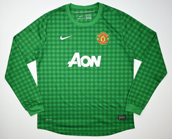 2012-13 MANCHESTER UNITED LONGSLEEVE XL. BOYS