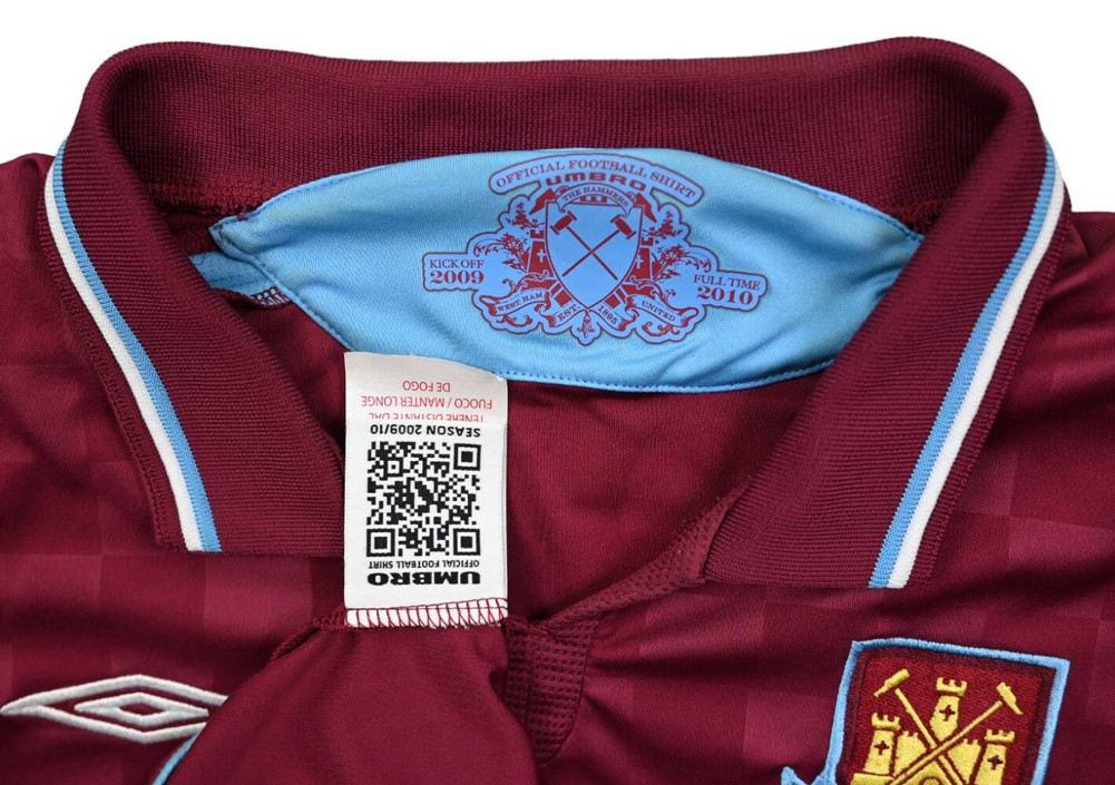 2009-10 WEST HAM UNITED *MOORE* KOSZULKA L