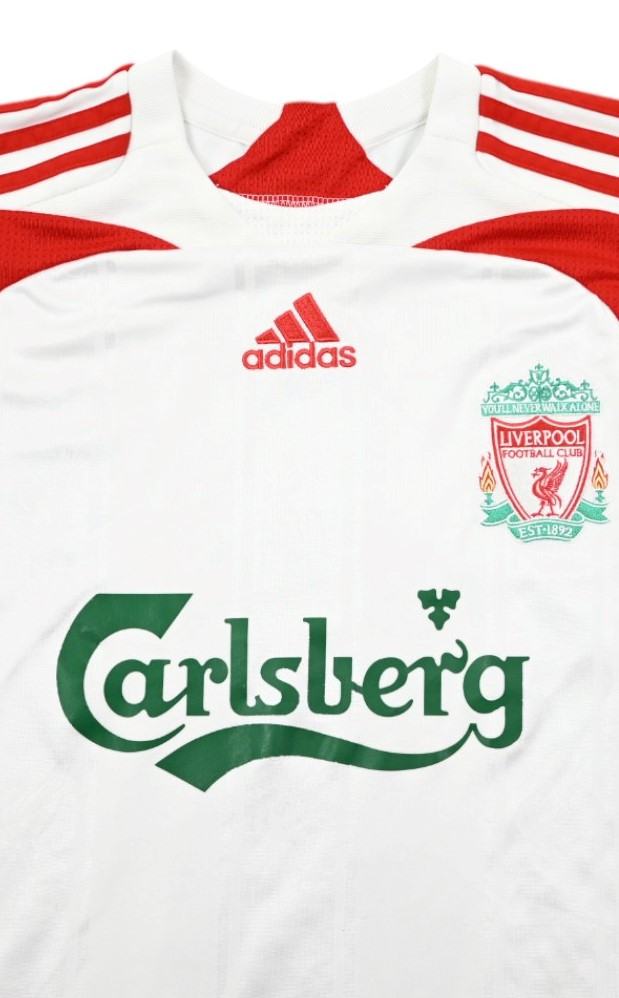 2007-08 LIVERPOOL *GERARD* SHIRT L. BOYS 