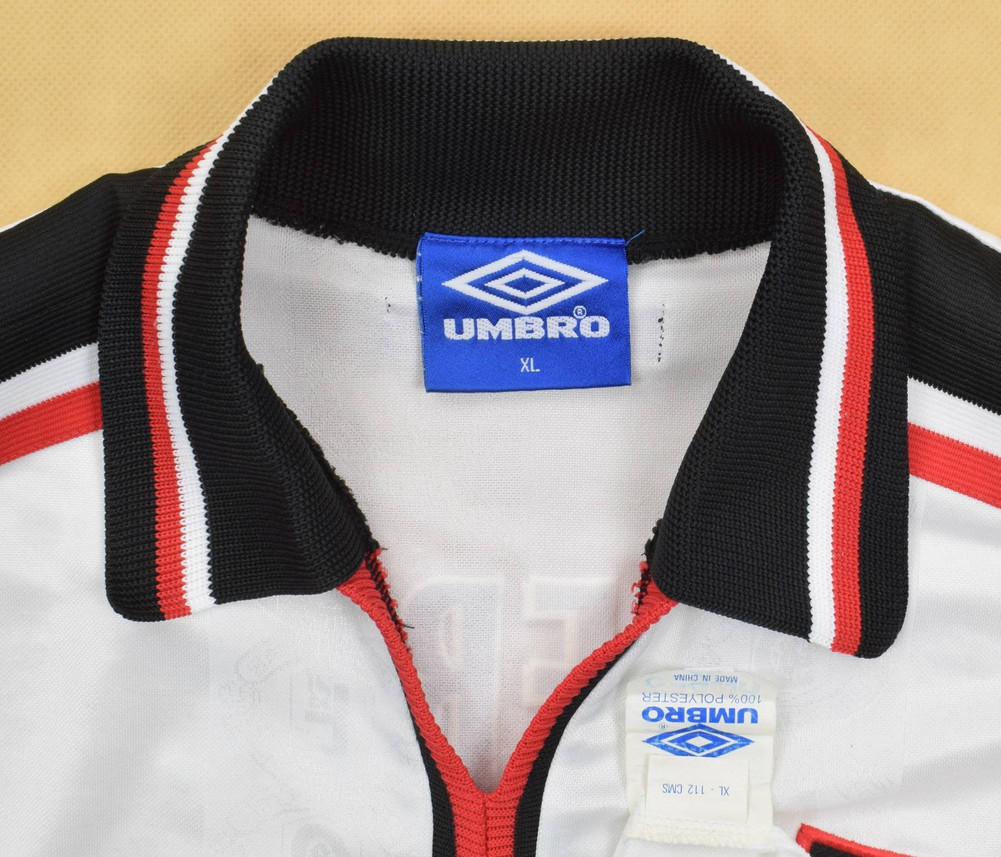 1997-99 MANCHESTER UNITED *TREBLE* SHIRT XL