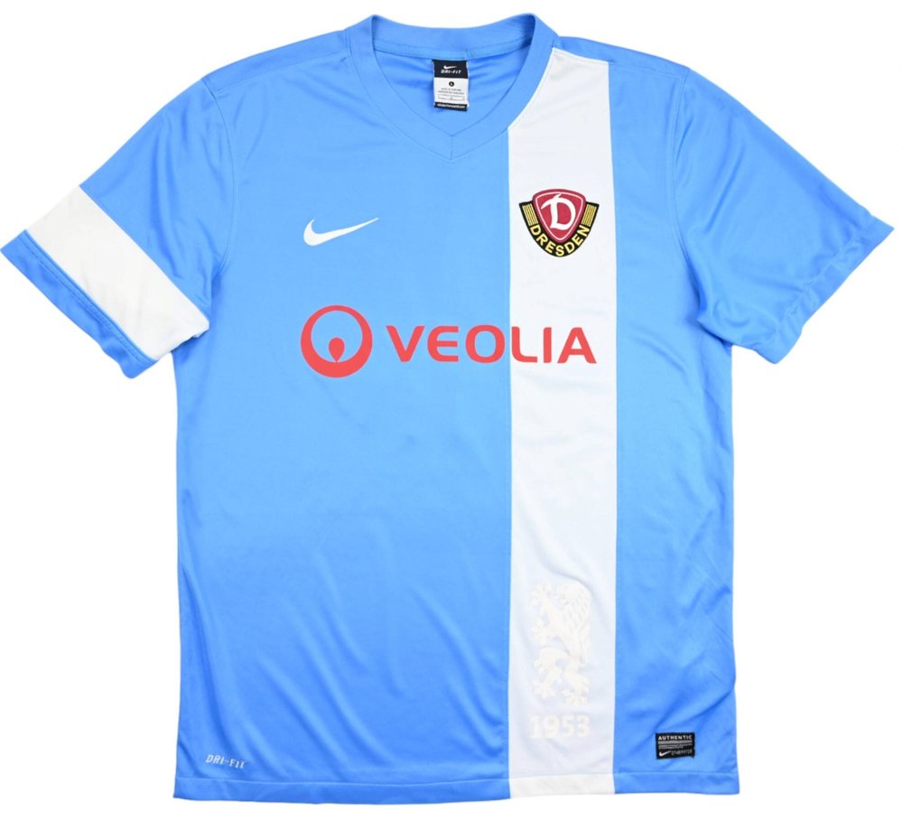 2013-14 DYNAMO DRESDEN SHIRT L