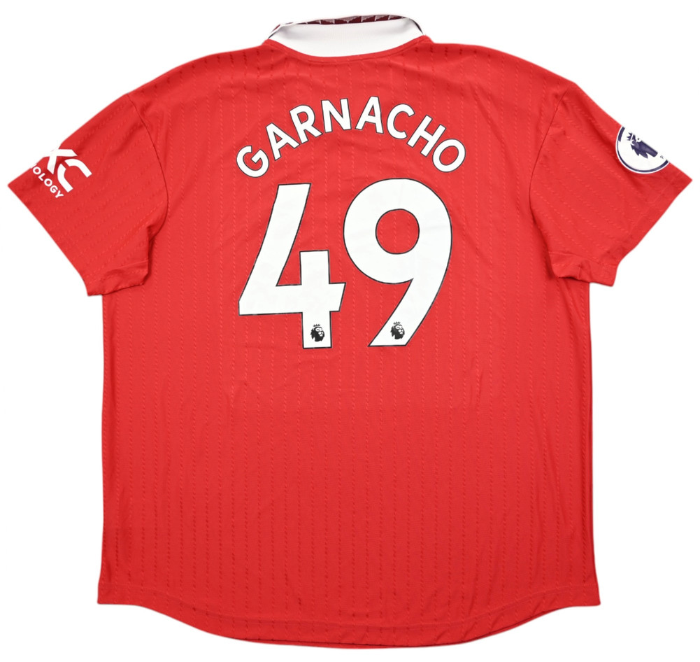 2022-23 MANCHESTER UNITED *GARNACHO* SHIRT 2XL