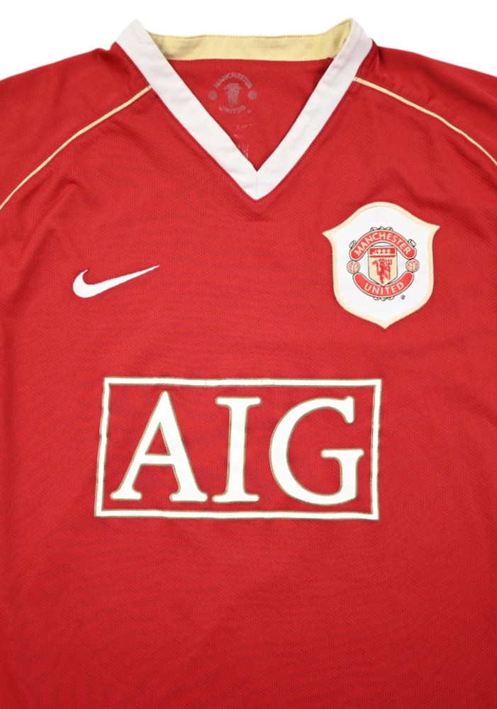 2006-07 MANCHESTER UNITED *RONALDO* SHIRT L