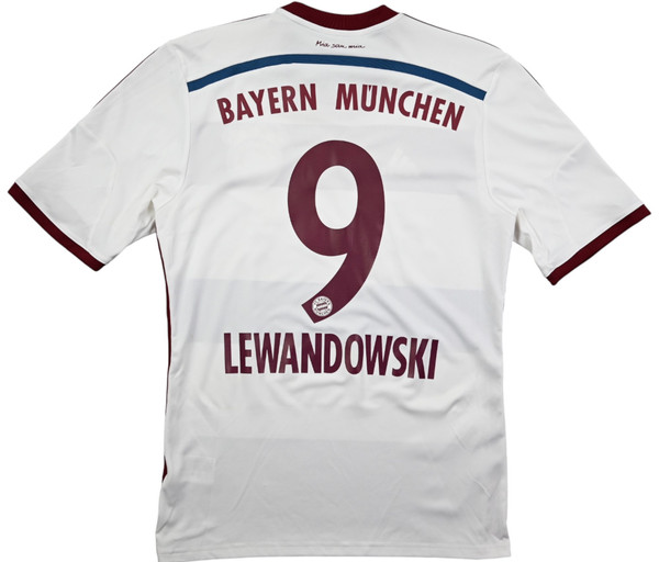 2014-15 BAYERN MUNCHEN *LEWANDOWSKI* SHIRT M
