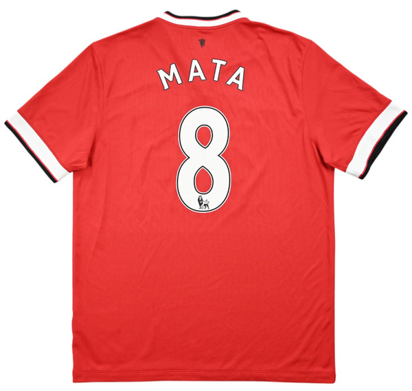 2014-15 MANCHESTER UNITED *MATA* KOSZULKA L